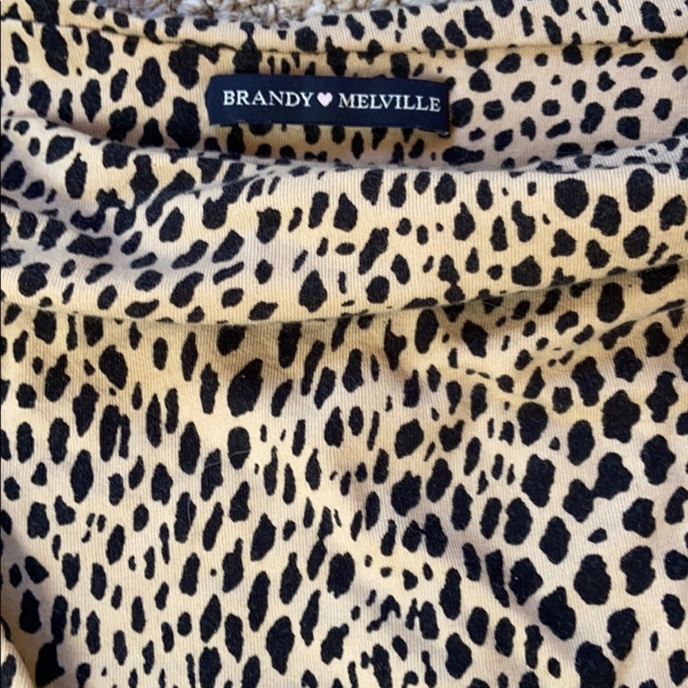 Brandy Melville rare Jenny leopard tube top - Picture 3 of 3
